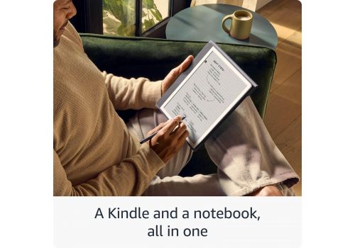 Amazon Kindle Scribe (2024) reader 64GB - 10.2" - w Premium Pen - tungsten, image _ab__is.image_number.default