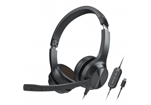 Headphones with microphone Creative Chat USB, image 