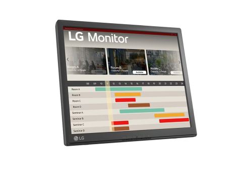LG 17BR30T-B, 17" 5:4 TFT  TN LCD Touch Screen Anti-Glare, SXGA (1280x1024), 5 ms, 1000:1 (Native), 200cd, D-SUB, USB Upstream Port, Tilt, Black, image 