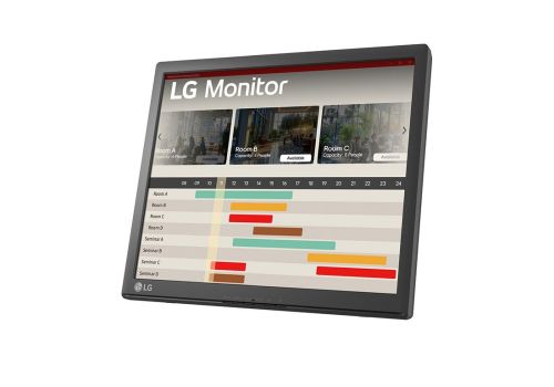 LG 17BR30T-B, 17" 5:4 TFT  TN LCD Touch Screen Anti-Glare, SXGA (1280x1024), 5 ms, 1000:1 (Native), 200cd, D-SUB, USB Upstream Port, Tilt, Black, image , 3 image