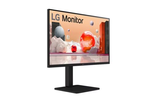 LG 27BA550-B, 27" IPS LED AG,  5ms GTG, 1300:1, 250cd/m2, Full HD 1920x1080, 100Hz, sRGB 99%, Usb Hub, D-Sub,  Display Port, HDMI, Speakers 2Wx2, Reader Mode, Tilt, Swivel, Height Adjustable, Pivot, LG Switch app, Headphone Out, Black, image , 4 image