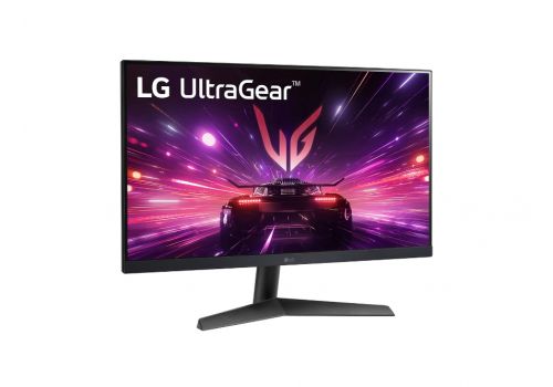 LG 24GS60F-B, UltraGear, 23.8" IPS, AG, 1ms GtG, 180Hz, 1000:1, 300cd/m2, Full HD 1920x1080, NVIDIA G-SYNC, Radeon FreeSync, HDR 10, sRGB 99%, HDMI, DisplayPort, Reader Mode, Headphone out, Tilt, Black, image _ab__is.image_number.default