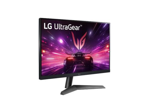 LG 24GS60F-B, UltraGear, 23.8" IPS, AG, 1ms GtG, 180Hz, 1000:1, 300cd/m2, Full HD 1920x1080, NVIDIA G-SYNC, Radeon FreeSync, HDR 10, sRGB 99%, HDMI, DisplayPort, Reader Mode, Headphone out, Tilt, Black, image _ab__is.image_number.default
