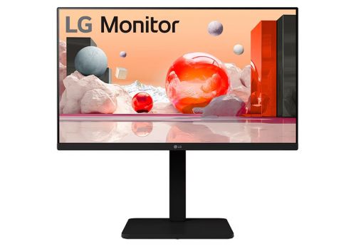 LG 24BA550-B, 23.8" IPS LED AG, 200cd/m2, Full HD 1920x1080, 100Hz, sRGB 95% , D-Sub, Display Port, HDMI, USB 5 Gbps, Speaker 2W x 2, Tilt, Height, Swivel, Pivot, Reader Mode, LG Switch app, Black, image , 2 image