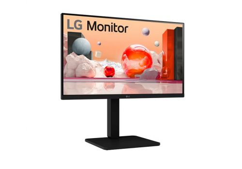 LG 24BA550-B, 23.8" IPS LED AG, 200cd/m2, Full HD 1920x1080, 100Hz, sRGB 95% , D-Sub, Display Port, HDMI, USB 5 Gbps, Speaker 2W x 2, Tilt, Height, Swivel, Pivot, Reader Mode, LG Switch app, Black, image , 4 image