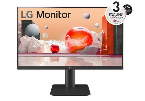 LG 24MS550-B,  23.8" IPS, AG, 5ms, 100Hz, 1000:1, 250cd/m2, Full HD 1920x1080, NTSC 72%, Reader Mode,  2xHDMI,  Speaker 2W x 2, Tilt, Height, Reader Mode, Headphone Out, Black, image 