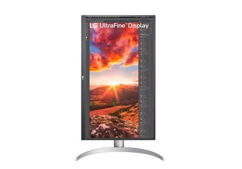 LG 27UP850K-W, 27" UltraFine UHD, IPS 4K , 5ms, 1200:1, 400cd/m2, 3840 x 2160, DCI-P3 95%, HDR 400, HDMI, USB-C, PD- 96 W, DisplayPort, Reader mode, Dynamic Action Sync, Tilt, Height (Range), Swivel, Speacers 2x5W, LG Switch, Black, image _ab__is.image_number.default