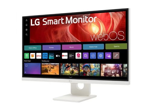 LG 27U731SA-W, 27" IPS Smart webOS23, 5ms, 1000:1, 350cd/m, FHD 3840 x 2160, ThinQ, DCI-P3 90%, HDR 10, HDMI, USB Type-C , Bluetooth, Speacers 5W x 2, Tilt, White, image _ab__is.image_number.default