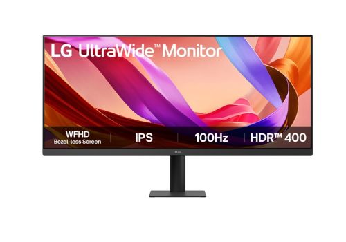 LG 34U511A-B, 34" UltraWide  21:9, IPS, 100 Hz, 5ms, 1000:1, 400cd/m2, WFHD 2560x 1080, sRGB 99%, HDR 400, HDMI, DP, Reader mode, Dynamic Action Sync, LG Switch, Tilt, LG Switch, Black, image 