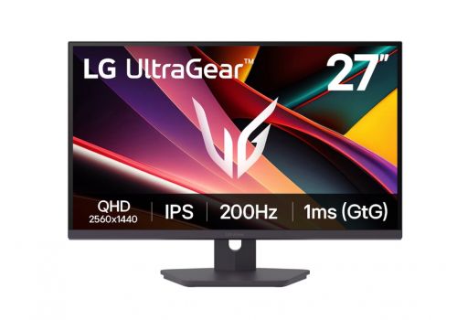 LG 27G610A-B, UltraGear 27" IPS, AG, 1ms (GtG), 200Hz, 1000:1, HDR400, sRGB 99%, 400cd/m2, QHD 2560x1440, NVIDIA G-SYNC, AMD FreeSync, HDMI, DisplayPort, Headphone Out, Reader mode, Tilt, Swivel, Height Adjustable, Pivot, Black, image 