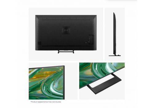 Hisense 55" E8S, 4K Ultra HD 3840x2160, ULED, Quantum Dot,144 Hz,HDR 10+, HLG, Dolby Vision, DTS Virtual X, Smart TV, WiFi, Light Sensor, BT, Anyview Cast, 4xHDMI, 2xUSB, LAN, CI+, DVB-T2/C/S2, Singale Stand, Black, image , 3 image