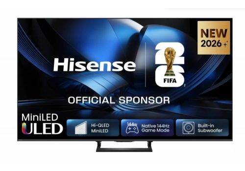 Hisense 65"U7SE, 4K Ultra HD 3840x2160, ULED, FALD, Quantum Dot, 144Hz, IPS, HDR 10+, HLG, Dolby Vision IQ, Dolby Atmos, Smart TV, WiFi 5GHz, WiFi Direct, BT, Anyview Cast,light sensor, 4xHDMI, 2xUSB, LAN, CI+, DVB-T2/C/S2, Black, image 