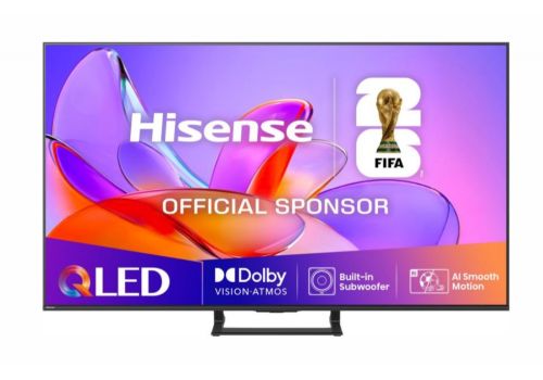 Hisense 50" A7Q, 4K Ultra HD 3840x2160, QLED, FALD, Quantum Dot, HDR 10+, HLG, Dolby Vision, Dolby Atmos, Smart TV, WiFi 5GHz, WiFi Direct, BT, Anyview Cast, 3xHDMI, 2xUSB, LAN, CI+, DVB-T2/C/S2, Black, image 