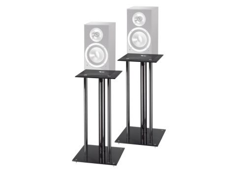 Hama Speaker Stand for Heavy Boxes, with Cable Guide, Universal, 220881, image _ab__is.image_number.default