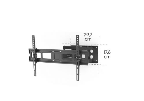 Hama TV Wall Bracket, Swivel, Tilt, Pull-out, 216 cm (85”), up to 50 kg, image , 14 image