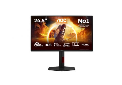Монитор, AOC 25G4ZR, 24.5" Fast IPS WLED, 1920x1080@260Hz (OC, Native 240Hz), image 