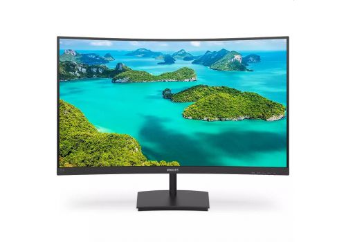 Philips 271E1SCA, 27" Curved 1500R VA WLED, 1920x1080@75Hz, 4ms GTG, 250cd/m2, 3000:1, Mega Infinity DCR, FreeSync/Adaptive Sync, FlickerFree, Low Blue Mode, 3Wx2, Tilt, D-SUB, HDMI, image 