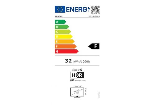Philips 32E1N1800LA, 31.5" VA WLED, 3840x2160@60Hz, 4ms GtG, 300cd m/2, 3500:1, Mega Infinity DCR, Adaptive Sync, FlickerFree, Blue Light tech. Soft., 2Wx2, Tilt, 2xHDMI, DP, image _ab__is.image_number.default