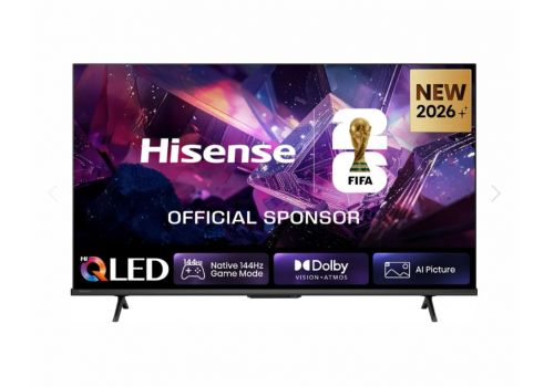 Hisense 43" E7S Pro, 4K Ultra HD 3840x2160, QLED, Quantum Dot, 144Hz, HDR 10+ adaptive, HLG, Dolby Vision, DTS Virtual X, Smart TV, WiFi 5GHz, WiFi Direct, BT, Anyview Cast, 3xHDMI, 2xUSB, LAN, CI+, DVB-T2/C/S2, Black, image 