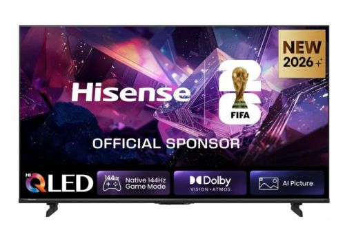 Hisense 50" E7S Pro, 4K Ultra HD 3840x2160, QLED, Quantum Dot, 144Hz, HDR 10+ adaptive, HLG, Dolby Vision, DTS Virtual X, Smart TV, WiFi 5GHz, WiFi Direct, BT, Anyview Cast, 4xHDMI, 2xUSB, LAN, CI+, DVB-T2/C/S2, Black, image 