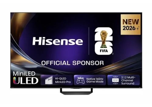 Hisense 65"U7S Pro, 4K Ultra HD 3840x2160, ULED, FALD, Quantum Dot, 165Hz, IPS, HDR 10+, HLG, Dolby Vision IQ, Dolby Atmos, Smart TV, WiFi 5GHz, WiFi Direct, BT, Anyview Cast,light sensor,Solar Powered Remote, 4xHDMI, 2xUSB, LAN, CI+, DVB-T2/C/S2, Black, image 