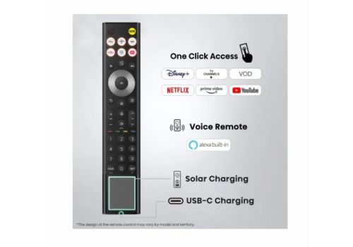 Hisense 65"U7S Pro, 4K Ultra HD 3840x2160, ULED, FALD, Quantum Dot, 165Hz, IPS, HDR 10+, HLG, Dolby Vision IQ, Dolby Atmos, Smart TV, WiFi 5GHz, WiFi Direct, BT, Anyview Cast,light sensor,Solar Powered Remote, 4xHDMI, 2xUSB, LAN, CI+, DVB-T2/C/S2, Black, image _ab__is.image_number.default