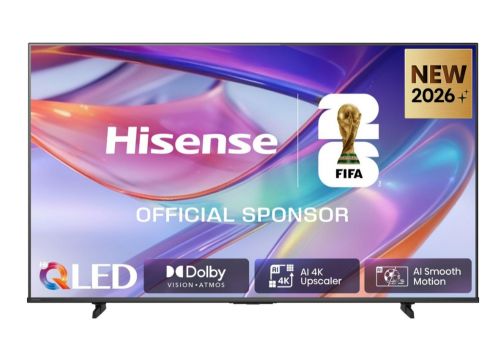 Hisense 65" E7S, 4K Ultra HD 3840x2160, QLED, Quantum Dot, HDR 10+, HLG, Dolby Vision, DTS Virtual X, Smart TV,Light Sensor,WiFi Direct, BT, Anyview Cast, 3xHDMI, 2xUSB, LAN, CI+, DVB-T2/C/S2, Black, image 