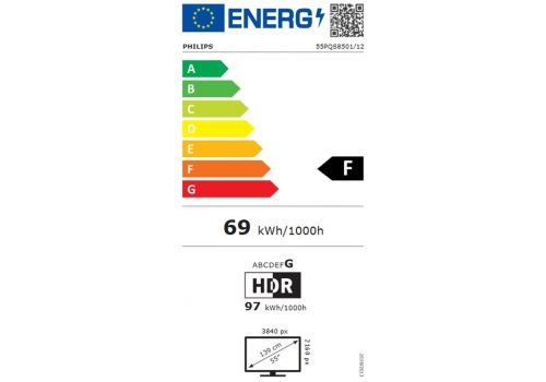 Philips 55PQS8501/12, 55'' 4K UHD QLED (3840x2160), DVB-T/T2/T2-HD/C/S/S2, 60Hz, 3 sided Ambilight, Pixel Precise UHD, HDR10, HLG, Titan OS , 3*HDMI, 2*USB, WiFi 802.11ac, EasyLink 3.0, 12W RMS, Black, image _ab__is.image_number.default