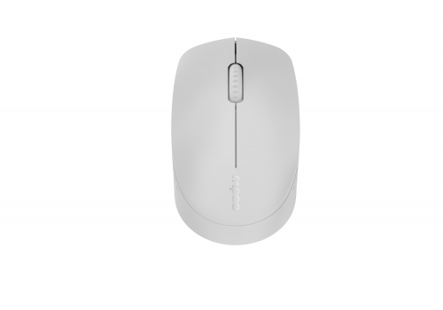 Wireless optical Mouse RAPOO M100 Silent, Multi-mode, Gray, image 