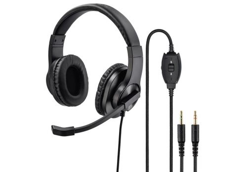 Hama "HS-P300" PC Office Headset, Stereo, black, image 