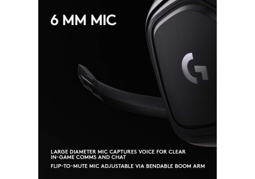 Gaming Earphone Logitech G432, Microphone, Black, image _ab__is.image_number.default
