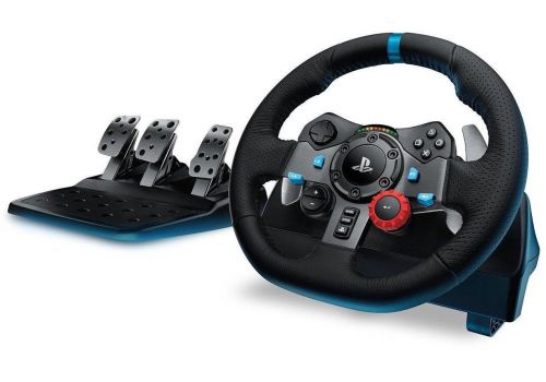 Racing Wheel Logitech Driving Force G29 PS3/PS4/PC, Black, image 