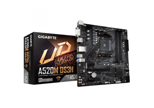 Motherboard GIGABYTE A520M-DS3H, Socket AM4, mATX, 4xDDR4, M.2, image _ab__is.image_number.default