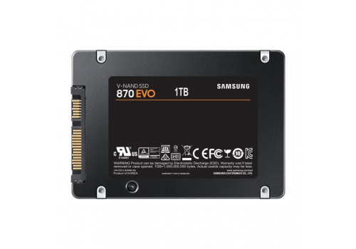 Solid State Drive (SSD) SAMSUNG 870 EVO SATA 2.5”, 1TB, SATA 6 GB/S, MZ-77E1T0B/EU, image , 3 image