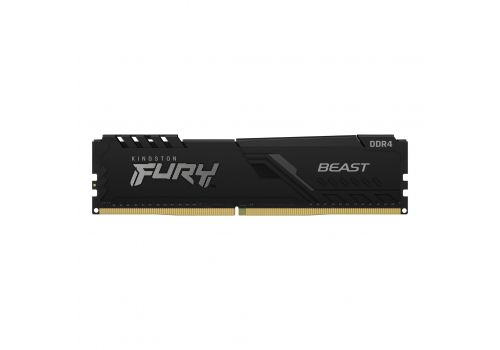 Memory Kingston FURY Beast Black 32GB(2x16GB) DDR4 PC4-25600 3200MHz CL16 KF432C16BB1K2/32, image _ab__is.image_number.default
