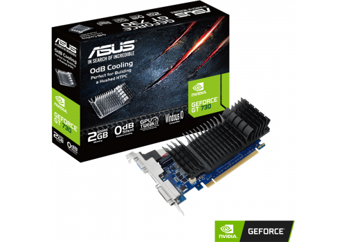 Graphic card ASUS GeForce&reg; GT 730 2GB GDDR5 low profile, image 