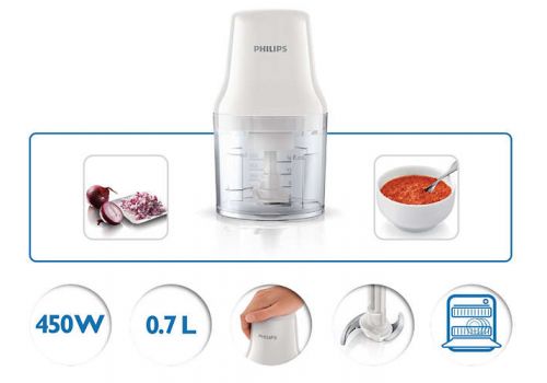 Μπλεντεράκι PHILIPS HR1393/00, 450W 0.7L plastic bowl, white, image _ab__is.image_number.default