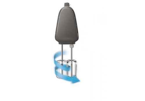 PHILIPS HR3740/00, 450W 5 speeds, turbo function, cashmere grey & white, image , 3 image