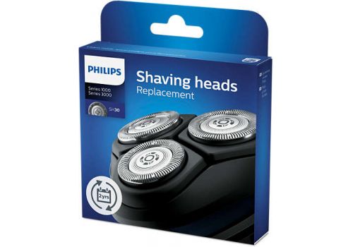 Κεφαλές ξυρίσματος PHILIPS SH30/50, 3H Shaving heads, Fits Shaver 3000, AT7__ series, image _ab__is.image_number.default
