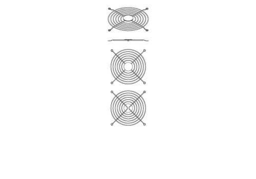 Noctua Fan Grill Metal - 140mm 2pcs pack - NA-FG1-14 Sx2, image , 6 image