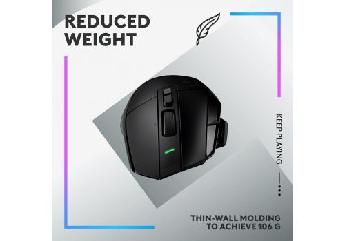 Wireless Gaming Mouse Logitech G502 X Lightspeed Black, image , 2 image