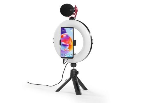 Hama "SpotLight Smart 80 II" LED Ring Light, Set for Smartphone and Tablet, image , 7 image