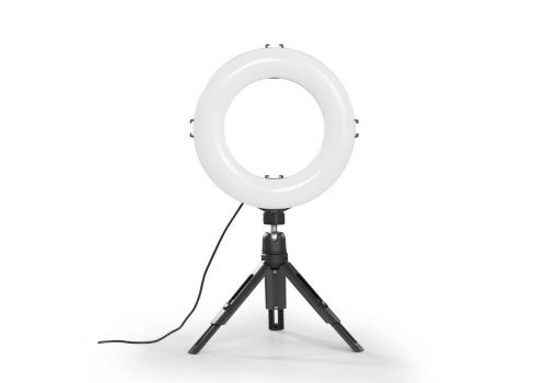 Hama "SpotLight Smart 80 II" LED Ring Light, Set for Smartphone and Tablet, image , 2 image