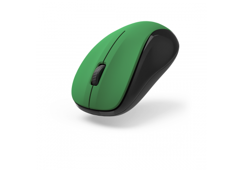 Hama "MW-300 V2" Optical 3-Button Wireless Mouse, Quiet, USB Receiver, green, image 