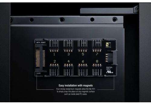 Noctua Fan Hub - 8 port PWM with SATA Power 5V/12V - NA-FH1, image _ab__is.image_number.default