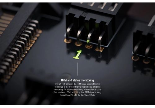 Noctua Fan Hub - 8 port PWM with SATA Power 5V/12V - NA-FH1, image _ab__is.image_number.default