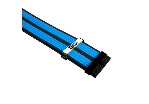 1stPlayer Custom Modding Cable Kit Black/Blue - ATX24P, EPS, PCI-e - BBL-001, image 