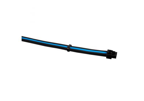 1stPlayer Custom Modding Cable Kit Black/Blue - ATX24P, EPS, PCI-e - BBL-001, image _ab__is.image_number.default
