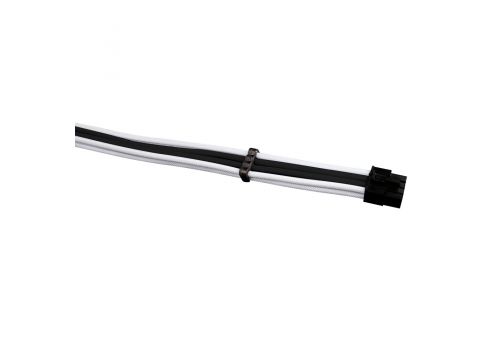 1stPlayer Custom Modding Cable Kit Black/White - ATX24P, EPS, PCI-e - BKW-001, image _ab__is.image_number.default