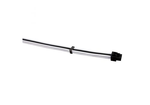 1stPlayer Custom Modding Cable Kit Black/White - ATX24P, EPS, PCI-e - BKW-001, image _ab__is.image_number.default